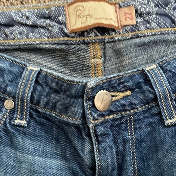 Paige‎ Silver Lake Short Low-Rise Raw Hem shorts - Picture 4 of 11